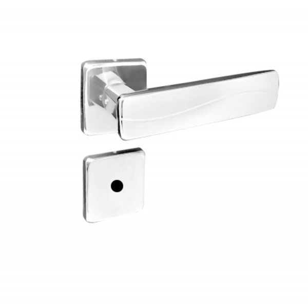 Fechadura Haga - Exata I - Roseta 520 - Banheiro - 27216b