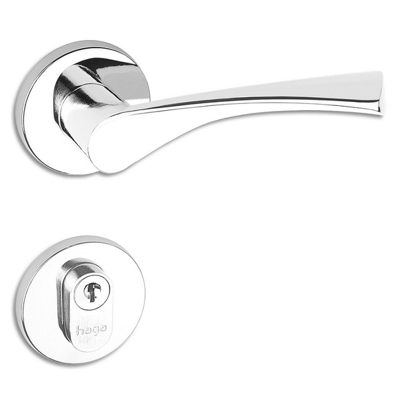 Fechadura Haga - Idea - Roseta 528 - Externa - 25261