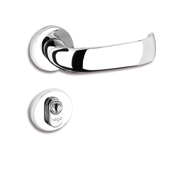 Fechadura Haga - Iris - Roseta 527 - Externa - 25240b