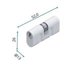 Fechadura Haga - Nano - Roseta 520 - Externa - 21269b