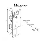 Fechadura Haga - Novara - Espelho 920 - Externa - 6549