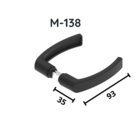 Fechadura Haga - Ônix - Roseta 526 - Interna - 24560b