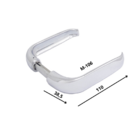 Fechadura Haga - Pratika - Espelho 280 - Interna - 3320b