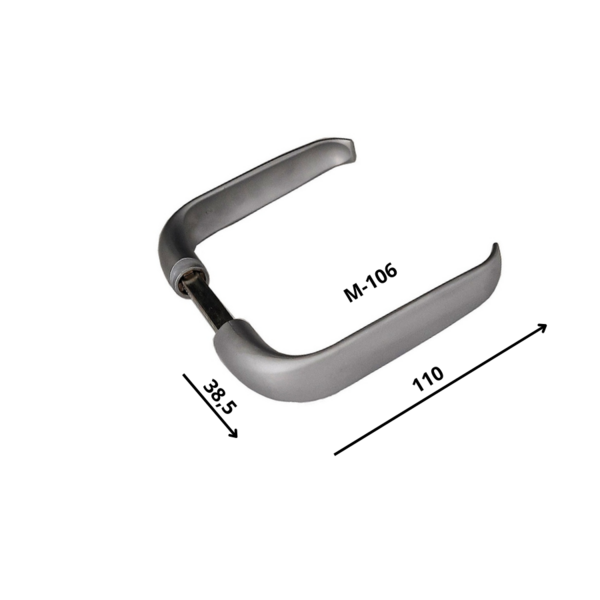 Fechadura Haga - Pratika - Roseta 527 - Externa - 4645b | Leroy Merlin