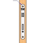 Fechadura Haga - Pratika - Roseta 527 - Interna - 21998a