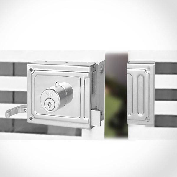 Fechadura Haga - Sobrepor - 0332 Abnt - Inox 304 - 0335