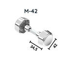 Fechadura Haga - Star I - Espelho 170 - Externa - 26436b