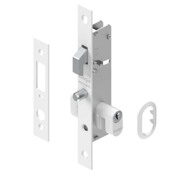 Fechadura Haga - Suprema - C/ Contratesta - Externa - 24999b