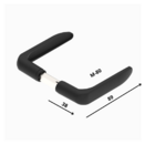 Fechadura Haga - Tek - Espelho 280 - Interna - 2591b