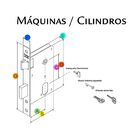 Fechadura Haga - Unika - Roseta 529 - Externa - 22179