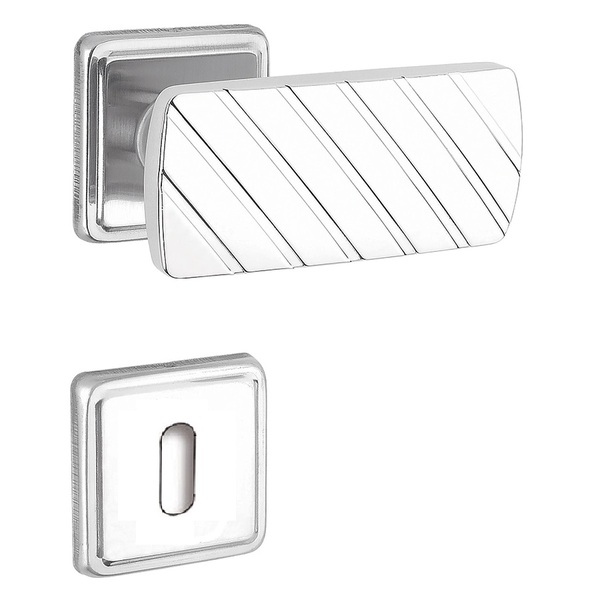 Fechadura Haga - Unna 2 - Roseta 520 - Interna - 27165b