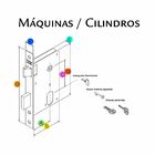 Fechadura Haga - Vega - Roseta 528 - Externa - 20023