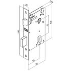 Fechadura Haga - Victoria - Roseta 524 - Externa - 2975