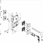 Fechadura Icaro Banheiro Espelho Antique Brass 55mm Soprano