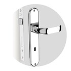 Fechadura Icaro Interna Espelho Cromado 55mm Soprano