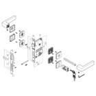 Fechadura Icaro Interna Espelho Cromado 55mm Soprano