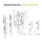 Fechadura Imab Banheiro Luna