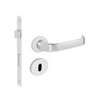 Fechadura Imab Duna 1 Cromo Acetinada Chave Interna Máquina 4