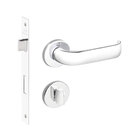 Fechadura Imab Duna 2 Cromada Chave Banheiro Máquina 40mm