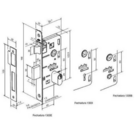 Fechadura Imab Duna Espelho Escovada Banheiro 40mm