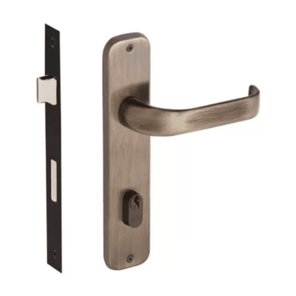 Fechadura Imab Duna Espelho Ouro Velho Externa 55mm