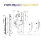 Fechadura Imab Externa Odin