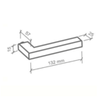 Fechadura Imab Ken Banheiro Inox Escovado