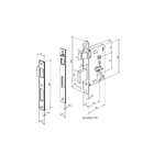 Fechadura Imab Lexi Externa Cromada