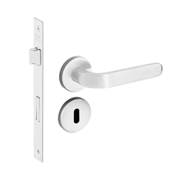 Fechadura Imab Luna Cromada Chave Interna Máquina 40mm