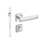 Fechadura Imab Metro Light Cromo Acetinado Chave Externa Máqu