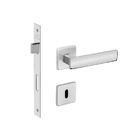 Fechadura Imab Metro Light Cromo Acetinado Chave Interna Máqu