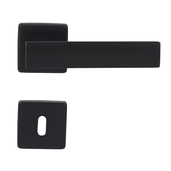 Fechadura Imab para Porta Interna Preto 55mm Chave Simples