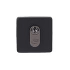 Fechadura Imab para Porta de Entrada Preto 55mm Chave Simples