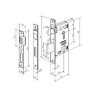 Fechadura Imab Rolete Com Regulagem - Banheiro Tranqueta