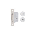 Fechadura Imab Tecnoponto Auxiliar Cromada Roseta Redonda