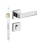 Fechadura Imab Tess Cromada Chave Externa Máquina 40mm