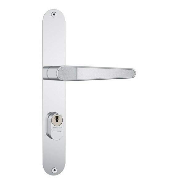 Fechadura Inox Reta Perfil Estreito Stam Externa (603/03)