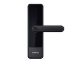 Fechadura Intelbras MFD 3000 D Preta de Embutir com Senha e Biometria
