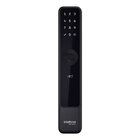 Fechadura Intelbras MFD 7001 D Preta de Embutir com Senha e Biometria