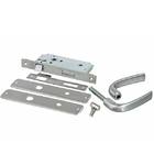 Fechadura Interna 235 Linha Inova Zamak Cromado Acetinado com Espelho Máquina 40 mm Yale