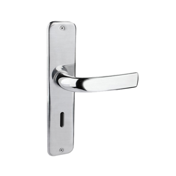 Fechadura Interna 40mm Zamac Cromado Acetinado 235 La Fonte