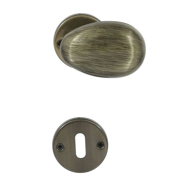 Fechadura Interna 40mm Zamac Oxidado Ovo Arouca