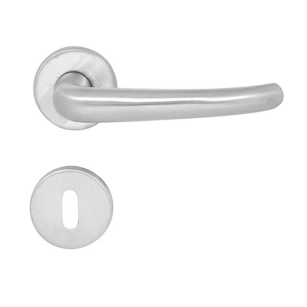 Fechadura Interna 55mm Aço Inox Cromado Acetinado 561 La Fonte