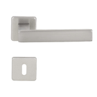 Fechadura Interna 55mm Zamac Cromado Acetinado Quadra Arouca