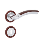 Fechadura Interna 55mm Zamac Cromado Vermelho Hebe Arouca