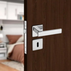 Fechadura Interna Com Roseta Quadrada Zm 408i Concept Pado Cr