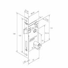 Fechadura Interna Com Roseta Redonda Zm 401i Concept Pado Cro