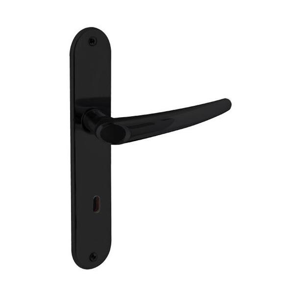 Fechadura Interna Joy Espelho 40mm Preto Fosco Alianca