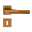 Fechadura Interna Pado Ascot Red Gold Escovado 55mm