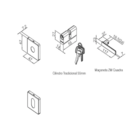 Fechadura Interna Pado Quadra 701 55mm Cromado